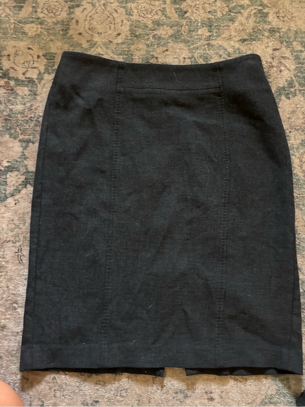 Women’s LOFT Charcoal Gray pencil skirt size 8
